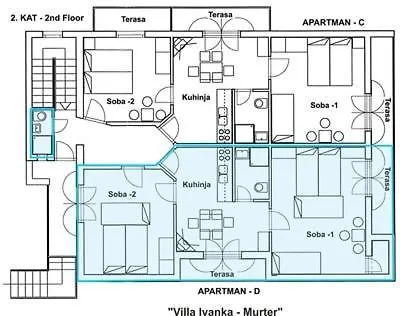 Ivanka Ap D Sa Grijanim Bazenom I Besplatnim Parkingom Apartamento Murter